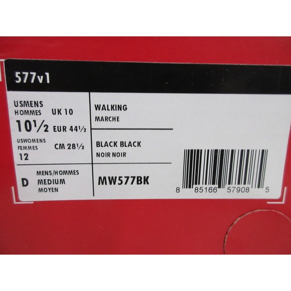 New Balance 577v1 Shoes SIZE 10.5 mens 12woomen black - Picture 10 of 10